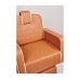Scaun frizerie HOLLAND cu bază cromată, pompă hidraulică și tapițerie piele ecologică – mobilier barber premium