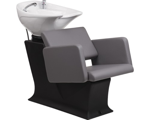 Mobilier Coafor - Unitatea de spalat Lady LEA Unitate de spălat coafor Lady LEA – mobilier salon profesional cu vas ceramic adânc și tapițerie din piele ecologică