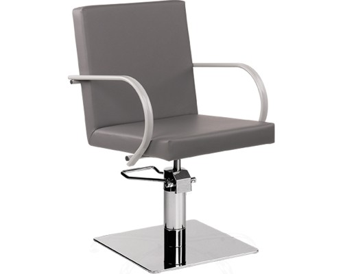 Mobilier Coafor - Scaun coafor PIK Scaun coafor PIK cu pompă hidraulică și bază metalică cromată, mobilier salon profesional – mobiliersalon.ro