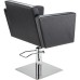 Mobilier Coafor - Scaun coafor QUADRO Scaun coafor QUADRO cu design pătrat, pompă hidraulică și bază metalică, mobilier salon profesional – mobiliersalon.ro