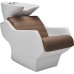 Mobilier Coafor - Unitate de spalat TECHNOLOGY Unitate de spălat coafor TECHNOLOGY cu vas ceramic adânc și tapițerie premium, design modern pentru salon profesional