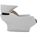 Mobilier Coafor - Unitate de spalat TECHNOLOGY Unitate de spălat coafor TECHNOLOGY cu vas ceramic adânc și tapițerie premium, design modern pentru salon profesional