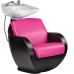 Mobilier Coafor - Unitate de spalat THOMAS Unitate de spălat coafor THOMAS – mobilier salon profesional cu vas ceramic adânc și tapițerie din piele ecologică