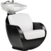 Mobilier Coafor - Unitate de spalat THOMAS Unitate de spălat coafor THOMAS – mobilier salon profesional cu vas ceramic adânc și tapițerie din piele ecologică