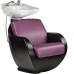 Mobilier Coafor - Unitate de spalat THOMAS Unitate de spălat coafor THOMAS – mobilier salon profesional cu vas ceramic adânc și tapițerie din piele ecologică