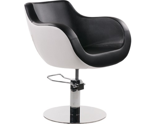scaun-coafor-thomas.jpg Scaun coafor THOMAS cu design ergonomic, rotire 360° și pompă hidraulică – mobilier salon profesional mobiliersalon.ro