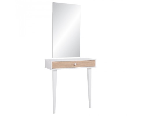 post-lucru-coafor-linea-i-mobiliersalon.jpg Post de lucru coafor LINEA I de perete, cu oglindă și dulap cu sertar din MDF mat sau lucios, design modern | mobiliersalon.ro