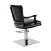 Mobilier Coafor - Scaun coafor PRINCE Scaun coafor PRINCE vintage cu brațe din lemn, pompă hidraulică și bază metalică, mobilier salon premium – mobiliersalon.ro
