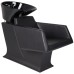 Mobilier Coafor - Unitate de spalat ROTO Unitate de spălat ROTO cu bază neagră, vas ceramic și scaun din piele ecologică - mobiliersalon.ro