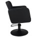 scaun coafor negru argo Scaun profesional coafor negru cu hidraulic și bază disc.