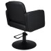 scaun coafor negru argo Scaun profesional coafor negru cu hidraulic și bază disc.